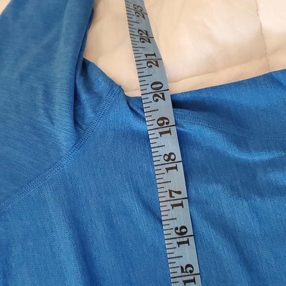 PEAK VELOCITY BLUE SMALL LONG SLEEVE TOP - Picture 7 of 7